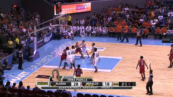 ALASKA VS. MERALCO HIGHLIGHTS