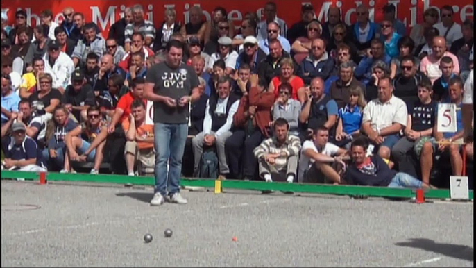 Mondial de Millau tête-à-tête à pétanque 2014 : SUCHAUD vs PHILIPSON, QUINTAIS vs HEMON