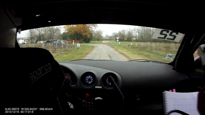 TEAM CUPRA TDI SEAT IBIZA TDI Gr.A8 Rallye du médoc 2014 ES6