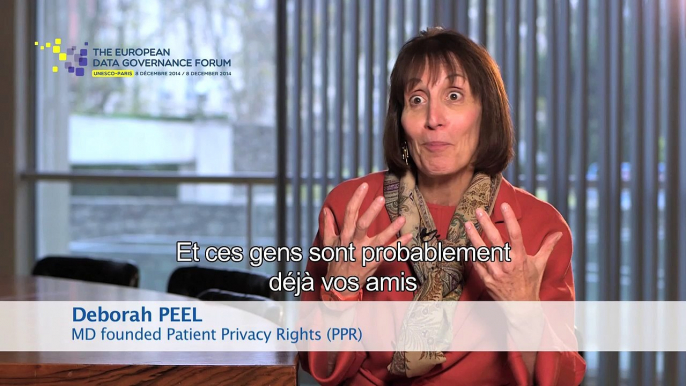 [INTERVIEW] Deborah C. Peel - European Data Governance Forum 2014