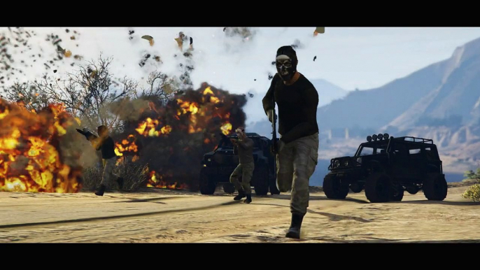 GTA V - GTA Online - Trailer - Braquages en ligne