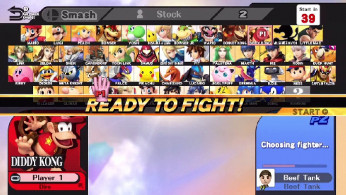 Super Smash Bros. For Wii U Ranked Online Wi-Fi Battle / Match / Fight