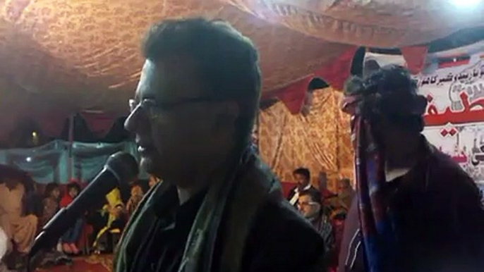 Ayaz Latif Palijo speech in Jashn e Latif Tando Jan Muhammad on 14Dec 2014