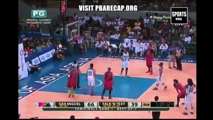 San Miguel Beermen VS Talk n Text [3rd QUARTER] - December 19, 2014 GAME REPLAY