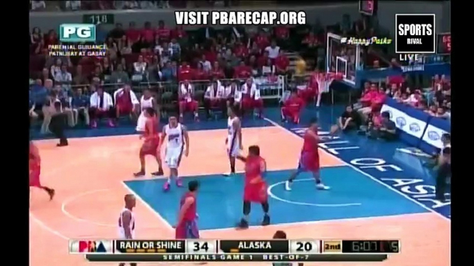 Rain or Shine VS Alaska Aces [2nd QUARTER] - December 18, 2014 GAME REPLAY