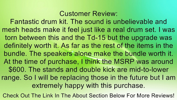 Roland TD-30K V-Pro Series Electronic Drum Kit Bundle Review