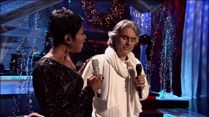 Andrea Bocelli ft Natalie Cole ~ The Christmas Song ~  DVD My Christmas - Live in Los Angeles