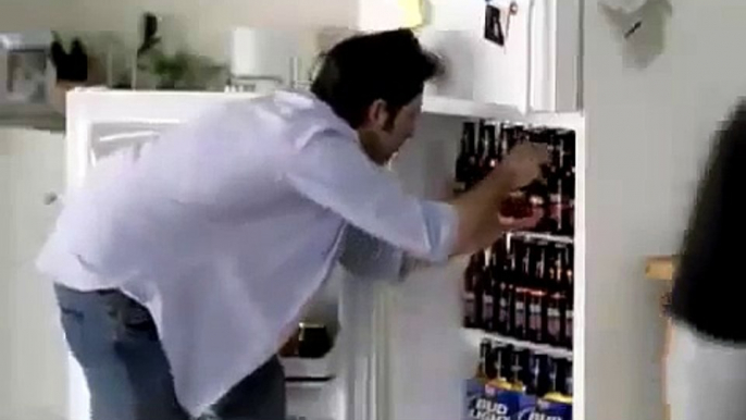 Bud Light Commercial Secret Fridge Super Bowl 2015