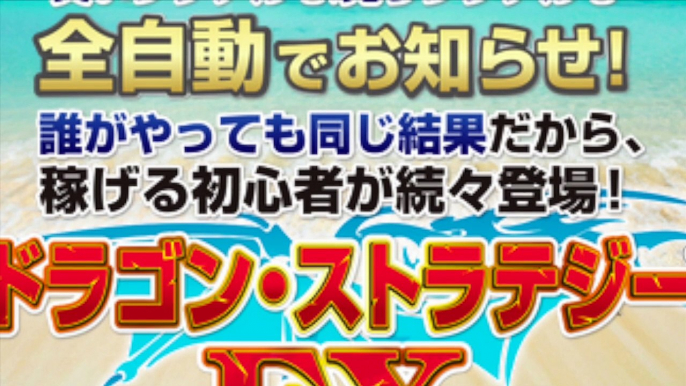 ドラゴン・ストラテジーFX～三種の神器～世界中を旅しながら「毎月70万円」を稼ぎ続けるツール登場！ドラストFX