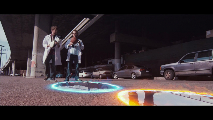 Portal Trick Shots - Du basket et de la science-fiction!