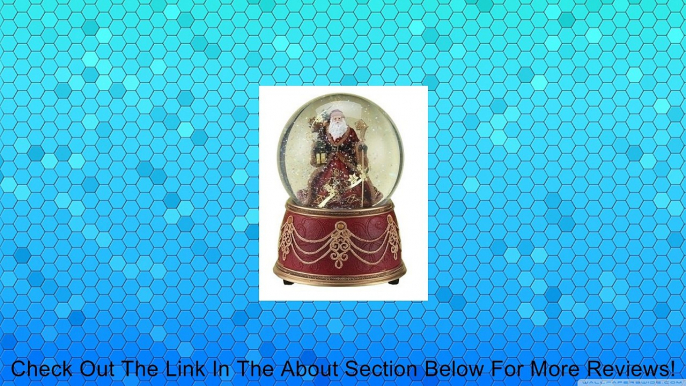 Roman Inc Red Velvet Santa Snow-Globe (34350) Review