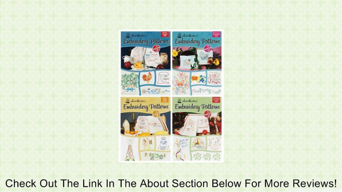 Aunt Martha's Embroidery Pattern Books Review