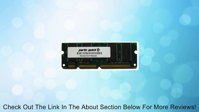 256MB 100 pin DDR SDRAM DIMM (PARTS-QUICK BRAND) for Dell 2350dn Laser Printer Memory. Equivalent to Dell Part Number A3388140. Review