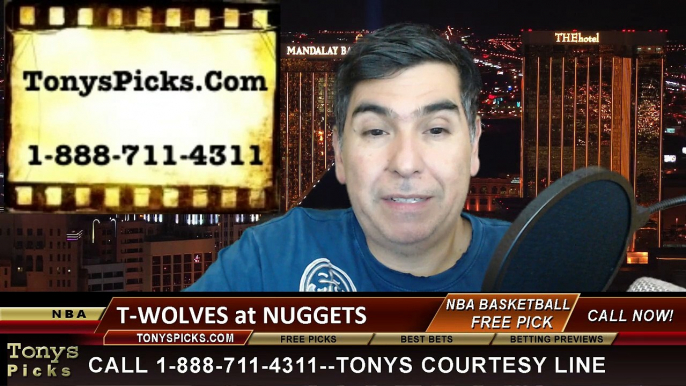 Denver Nuggets vs. Minnesota Timberwolves Free Pick Prediction NBA Pro Basketball Odds Preview 12-26-2014