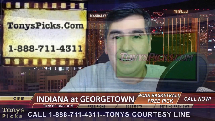 Georgetown Hoyas vs. Indiana Hoosiers Free Pick Prediction NCAA College Basketball Odds Preview 12-27-2014
