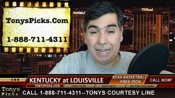 Louisville Cardinals vs. Kentucky Wildcats Free Pick Prediction NCAA College Basketball Odds Preview 12-27-2014