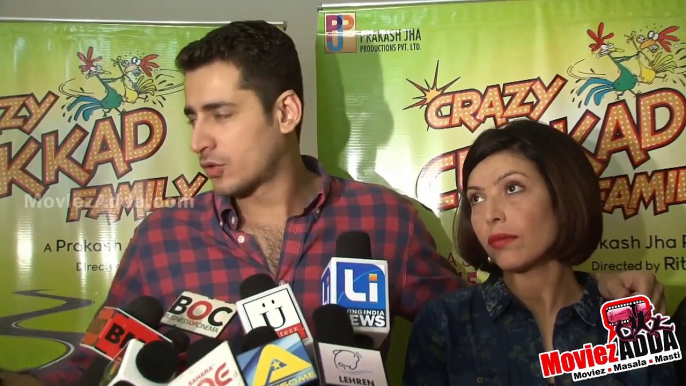 Crazy Cukkad Family Movie Promotion | Shilpa Shukla, Swanand Kirkire !