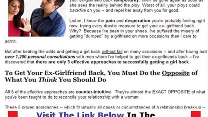 Don't Buy Get Your Ex Girlfriend Back Get Your Ex Girlfriend Back Review Bonus + Discount