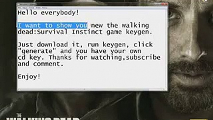The Walking Dead Survival Instinct Keygen Crack _ Générateur de code _ Téléchargement