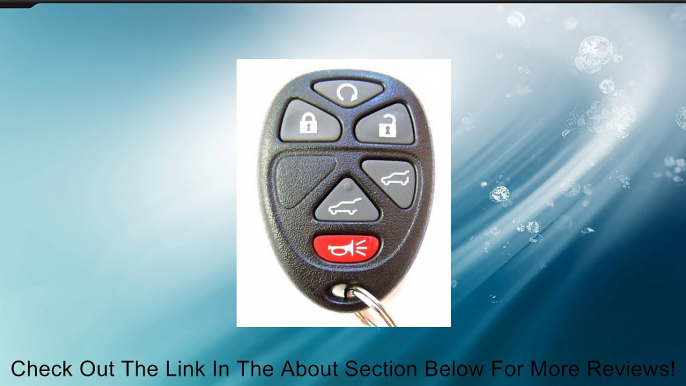 Factory Gm Key Fob Tahoe/Yukon/Escalade 15913427 Review