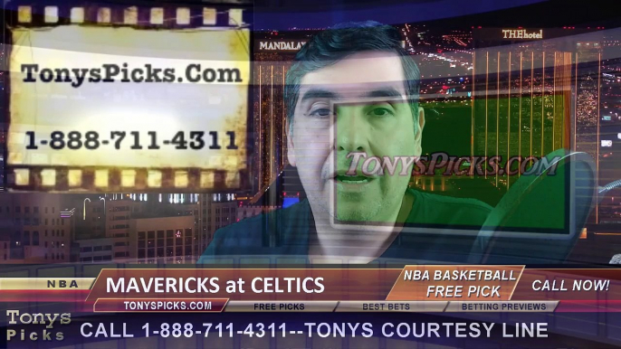 Boston Celtics vs. Dallas Mavericks Free Pick Prediction NBA Pro Basketball Odds Preview 1-2-2015