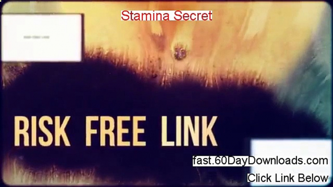 Stamina Secret Pdf - Stamina Secret Pdf