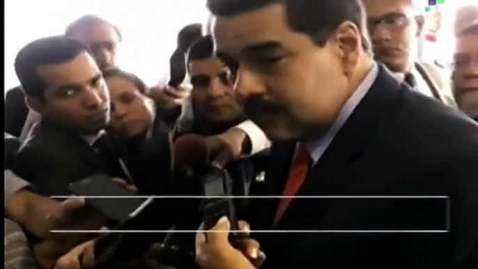 Venezuelan President Nicolas Maduro met with US VP Joe Biden
