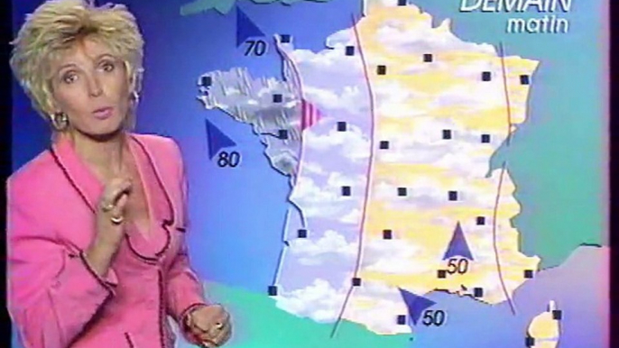 TF1 6 Septembre 1993 Météo, 3 Pubs, 3 B.A., Santé a la une