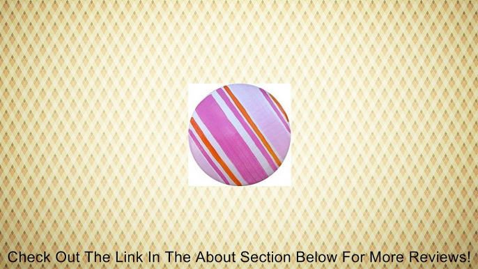 Pink/Orange Striped Knob (Packs of 6) Review