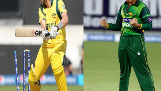 Saeed Ajmal vs Shane Watson - Ajmal's reactions =D - Video