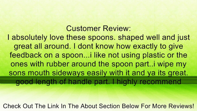 Oneida Paul Revere Child / Infant Feeder Spoon Review