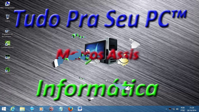 DICA - Como colocar a imagem da área de trabalho na tela inicial do Windows 8 ou 8.1