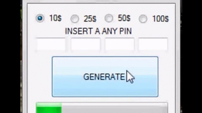 Paysafecard PIN generator