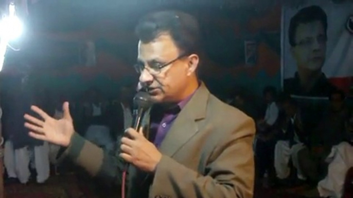 Khorwah- Ayaz Latif Palijo's speech Jashn e Latif on 26th Dec 2014, Part-1