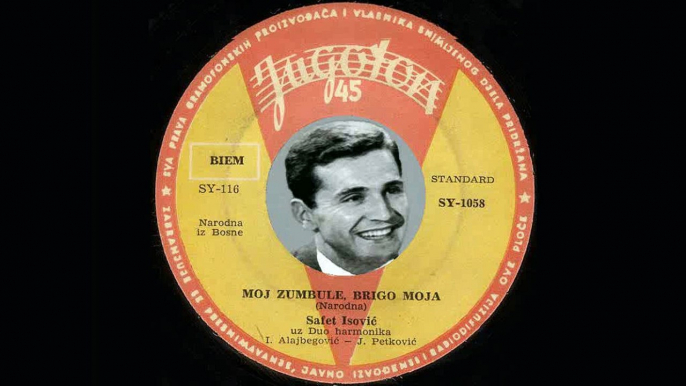 SAFET ISOVIC ... Moj zumbule ´1958