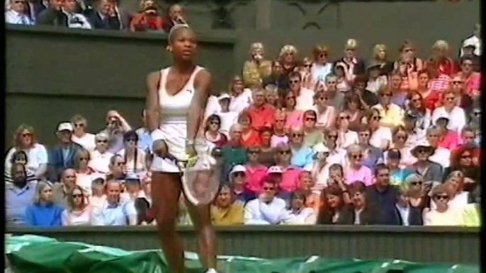 Serena Williams vs Venus Williams 2002 Wimbledon Highlights (HD)