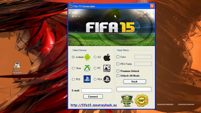 Fifa 15 Unlimited coins generator working hack 2015