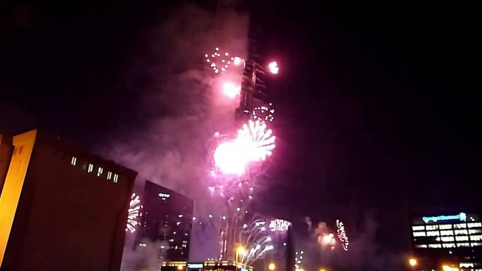 New Year Celebrations And Fireworks in Dubai 2014 [Guinness World Records]