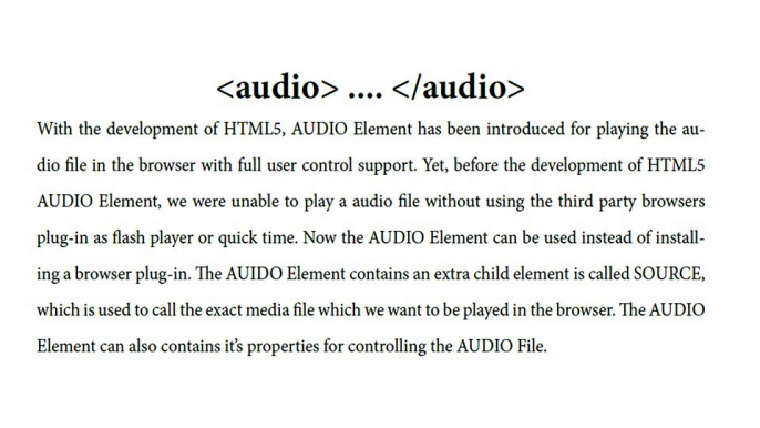 inserting audio file