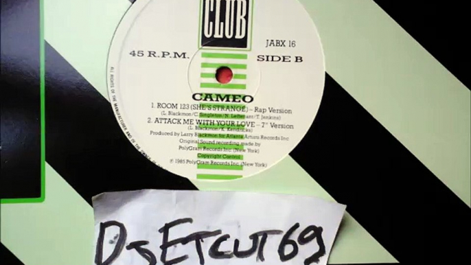 CAMEO -ROOM 123 (SHE'S STRANGE)(RIP ETCUT)CLUB REC 85