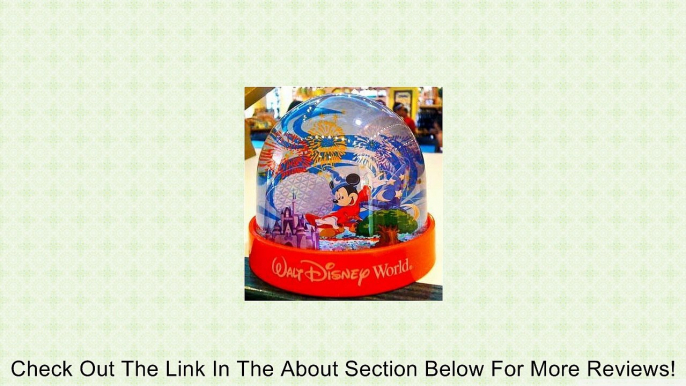 Disney Sorcerer Mickey Mouse Parks Plastic Snowglobe Review