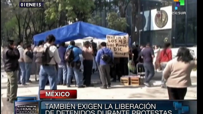 México: inician huelga de hambre por normalistas de Ayotzinapa