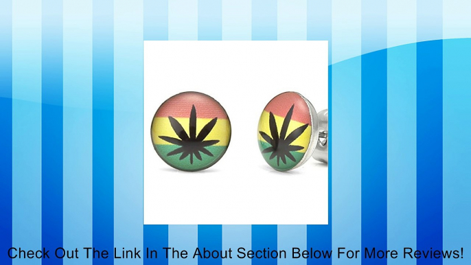 Bob Marley Style Stainless Steel Mens Stud Earrings Review