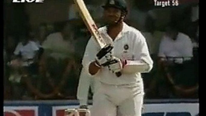 Sachin Tendulkar 1st time facing Glenn McGrath in test cricket(1) -