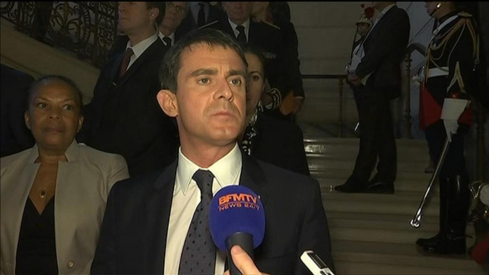 "Le racisme, l'antisémitisme et l'apologie du terrorisme sont des délits", déclare Manuel Valls.