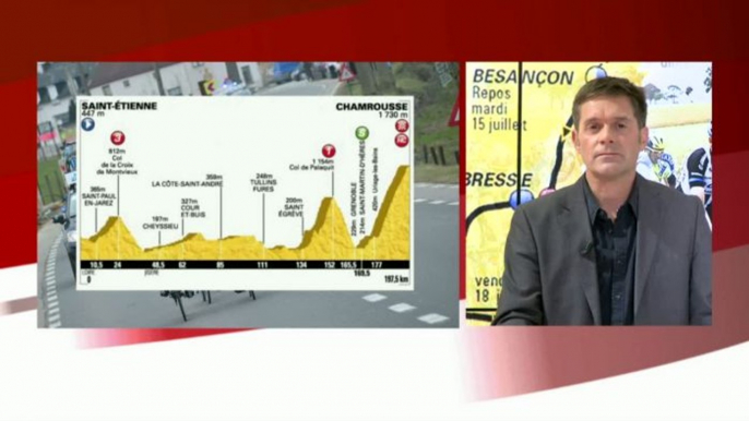 CYCLISME - TOUR - 13e étape : L'oeil d'Éric Boyer