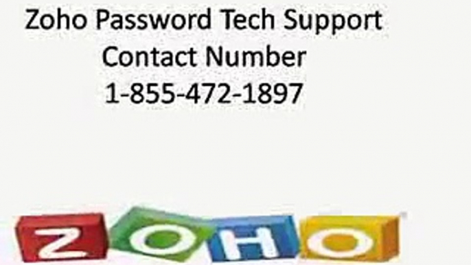 1-855-472-1897 Zoho customer service number for USA