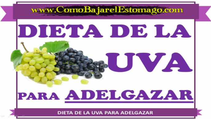 Dieta de la Uva para Adelgazar