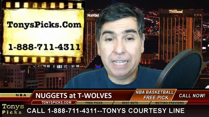 Minnesota Timberwolves vs. Denver Nuggets Free Pick Prediction NBA Pro Basketball Odds Preview 1-5-2015