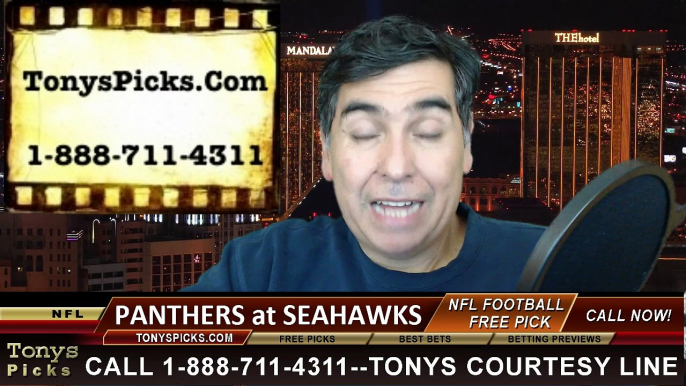 Seattle Seahawks vs. Carolina Panthers Free Pick Prediction NFC Divisional Game NFL Pro Football Playoff Odds Preview 1-10-2015